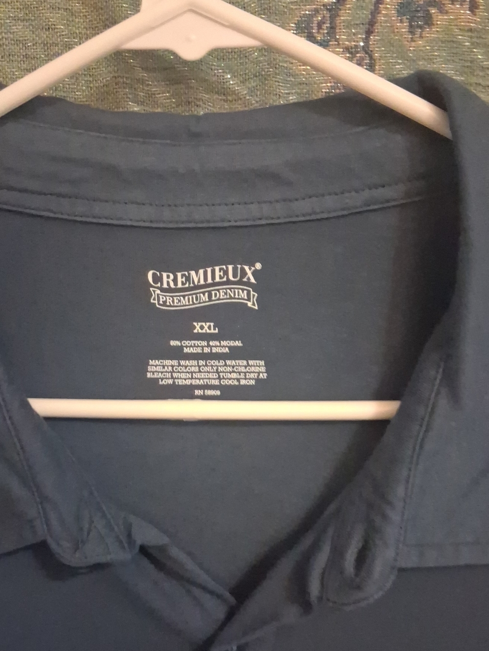 Daniel Cremieux Navy Polo Shirt - XXL
